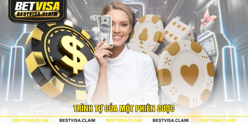 Trình tự của một phiên cược Trình tự của một phiên cược