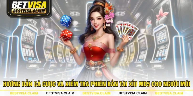 Hướng dẫn cá cược và kiểm tra phiên bản Tài Xỉu MD5 cho người mới
